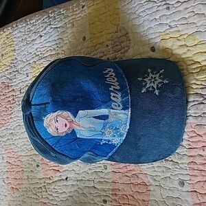 Frozen 2 Elsa Baseball Hat Velour *Free Add on for any purchase of child's item*